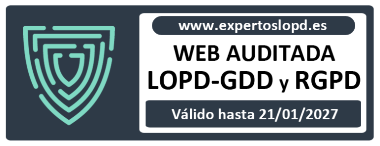 Página web certificada